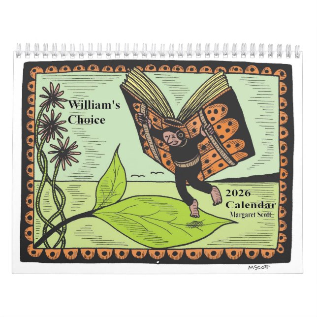 2026 Calendar by Margaret Scott (Cover)