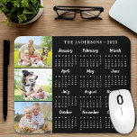 2026 Calendar Custom 3 Photos Modern Family Mouse Pad<br><div class="desc">Introducing the 2026 Modern Family Mousepad Calendar! This versatile desk accessory seamlessly combines functionality with style, perfect for any home office or workspace. Featuring a sleek, simple design, this mousepad includes a convenient calendar for easy reference throughout the year. What sets this mousepad apart is the customizable photos feature, allowing...</div>