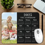 2026 Calendar Custom Photo Modern Family 12 Month Mouse Pad<br><div class="desc">Introducing the 2026 Modern Family Mousepad Calendar! This versatile desk accessory seamlessly combines functionality with style, perfect for any home office or workspace. Featuring a sleek, simple design, this mousepad includes a convenient calendar for easy reference throughout the year. What sets this mousepad apart is the customizable photo feature, allowing...</div>