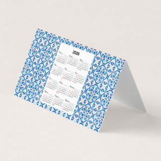 2026 Calendar Design – Unique Yearly Azulejo 