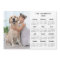 2026 Calendar Pet Dog Kid Custom Photo Magnet Card