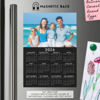 2026 Calendar Photo Custom Magnetic