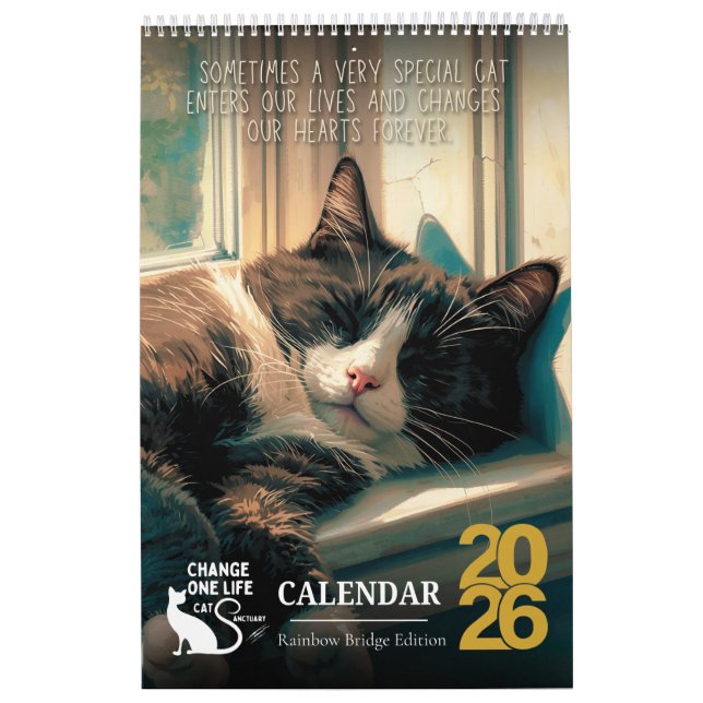 2026 Calendar - Rainbow Bridge Edition (Cover)