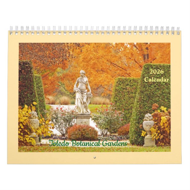 2026 CALENDAR/TOLEDO (OHIO) BOTANICAL GARDEN/ FALL CALENDAR (Cover)