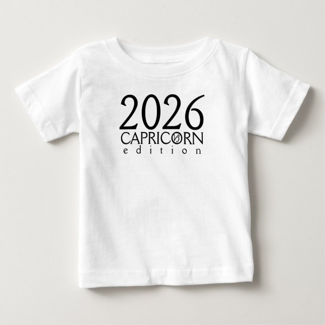 2026 Capricorn edition Baby T-Shirt (Front)