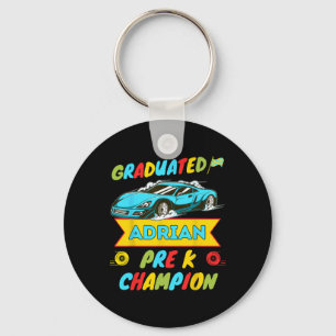 2026 Car Adrian Personalized Last Day Of Pre K Gra Keychain
