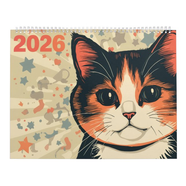 2026 Cat Lover Calendar (Cover)