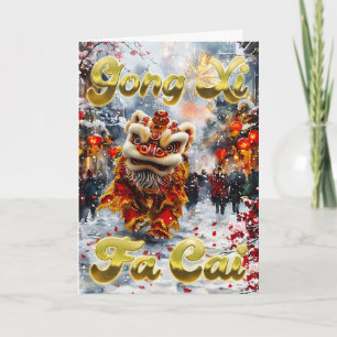 2026 Chinese New Year Family Happiness Card