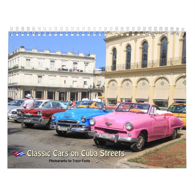 2026 Classic Cars Cuba Calendar (Cover)