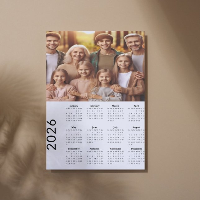 2026 Classic Full Bleed Calendar Photo Print (Creator Uploaded)