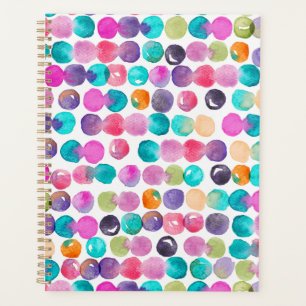 2026 Color Pop Watercolor Planner