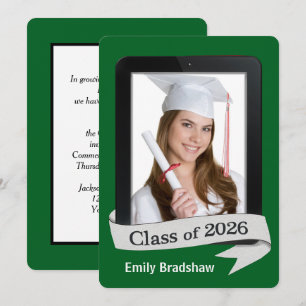 2026 Commencement Graduation Electronic Tablet Invitation