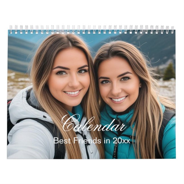2026 Create your Own Custom Best Friends or Family Calendar (Cover)