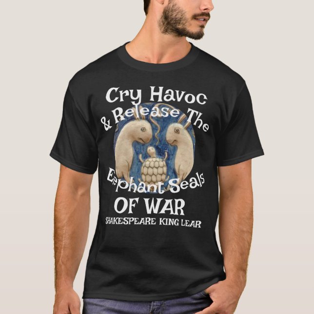 2026 Cry Havoc Release Elephant Seals War HG T-Shirt (Front)
