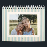2026 Custom Family Photos Coastal Stripe Calendar<br><div class="desc">Showcase your favorite memories all year long with this clean,  modern photo calendar. The striped cover adds a timeless touch,  while each monthly page features a full photo layout for maximum impact. A thoughtful personalized gift for grandparents,  parents,  or anyone who loves family photos.</div>