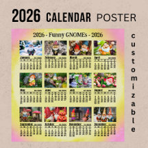 2026 custom Funny Gnomes Sunday start -