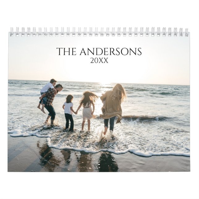2026 Custom Photo Calendar | Custom Text  (Cover)