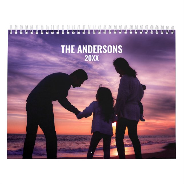 2026 Custom Photo Calendar | Custom Text  (Cover)