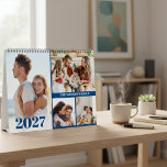 2026 Custom Photo Calendar Simple Create Your Own<br><div class="desc">Simple Modern Minimalist 2021 Custom Photo Collage Editable Year Family Kids Children Nature Photography Business Company Calendar</div>