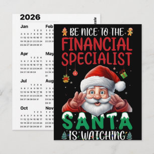 2026 Dad Jokes Advent Calendar Christmas Countdown Postcard