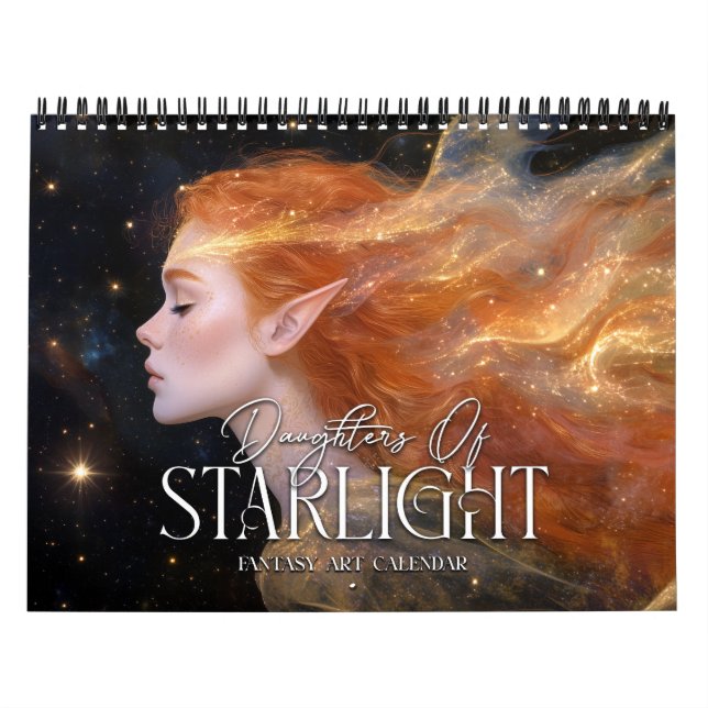 2026 Daughters Of Starlight Fantasy Art Calendar (Cover)