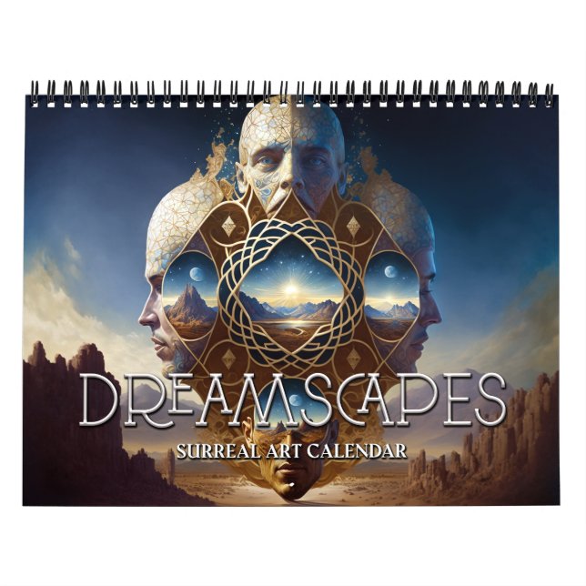 2026 Dreamscapes 1 Surreal Visionary Art Calendar (Cover)