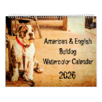 2026 English Bulldog British American Bully Gift