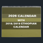 2026 Ethiopian Calendar Converter Choose Country<br><div class="desc">This wall calendar has both Ethiopian and world calendar. You can use the drop down menu to select the country of your choosing. This calendar can be used as a converter.</div>