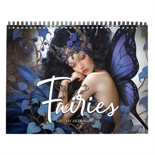 2026 Fairies 2 Fantasy Art Calendar (Cover)