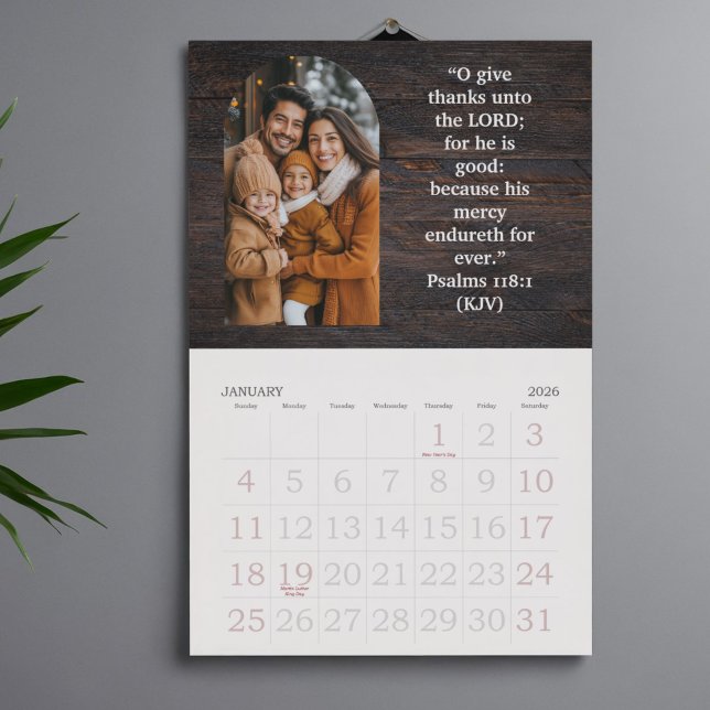 2026 Family Blessings Photos Scripture Large Calendar (2026 Family Blessings Photos Scripture Large Calendar)