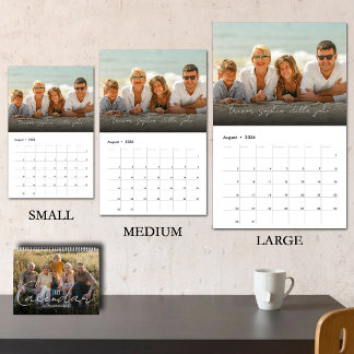 2026 Family Custom Family Photo Calendar
