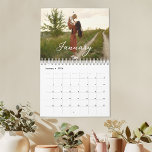 2026 Family Custom Photo Chic Script Calendar<br><div class="desc">2026 Family Custom Photo Chic Script Calendar</div>