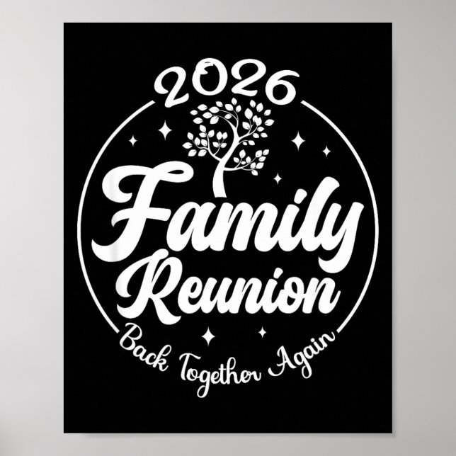 2026 Family Reunion Back Together Again Reunion Ma Poster (Front)