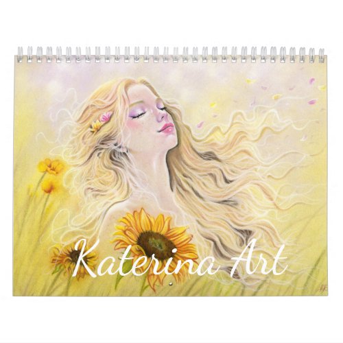 2026 Fantasy Art Calendar Katerina Art