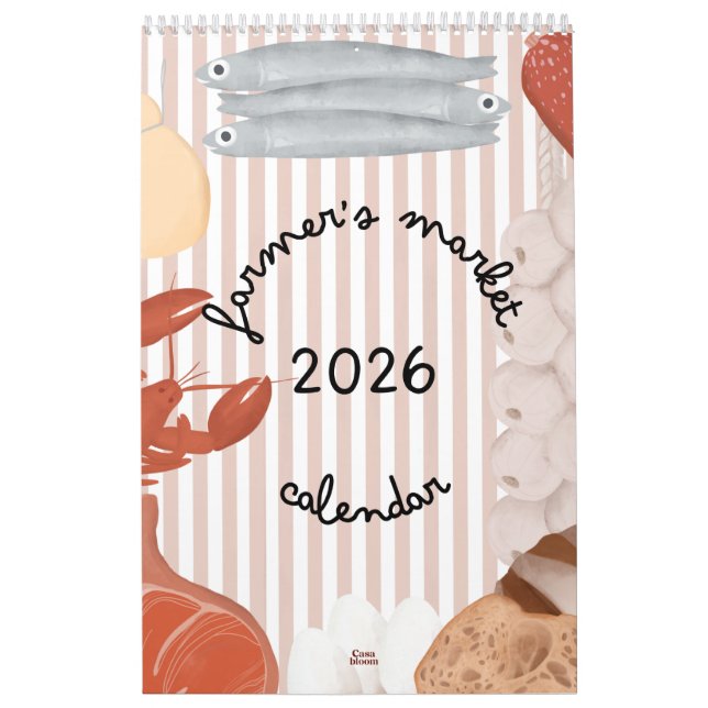 2026 Farmer's Market Calendar -  (Cover)
