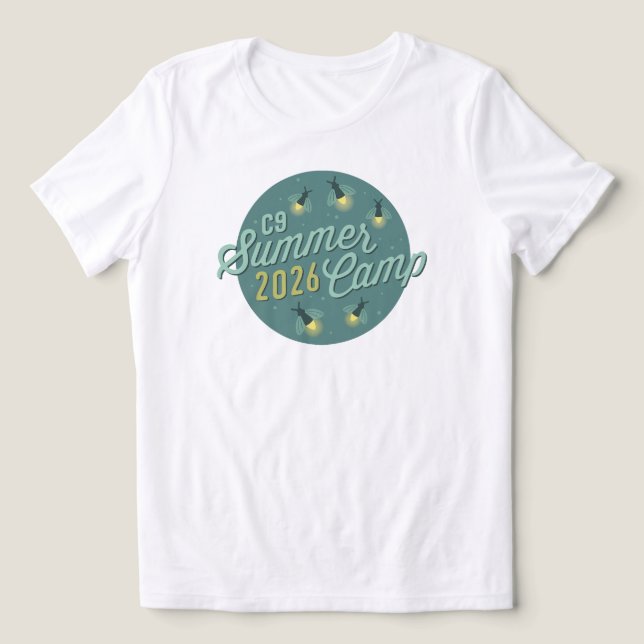2026 Firefly Shirt - White Women's Cut (Design Front)