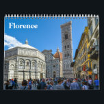 2026 Florence Calendar<br><div class="desc">This is a Photographic calendar. This calendar feature is twelve stunning images of Florence. It is Fully customizable calendar. This calendar makes the perfect gift.Beautiful photographs from the city of Florence in Tuscany,  Italy.</div>