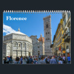 2026 Florence Calendar<br><div class="desc">This is a Photographic calendar. This calendar feature is twelve stunning images of Florence. It is Fully customizable calendar. This calendar makes the perfect gift.Beautiful photographs from the city of Florence in Tuscany,  Italy.</div>