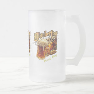 2026 FROSTED GLASS BEER MUG