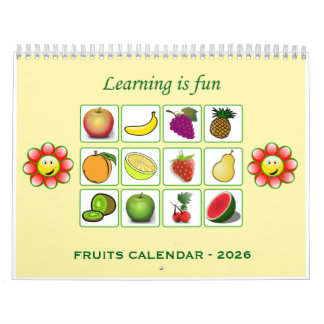 2026 - FRUITS_CALENDAR CALENDAR
