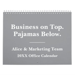 2026 Funny Office Remote Work Humor Calendar