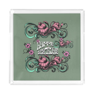 2026 GIFT FOR MOM DAD SISTER SONPARTY ACRYLIC TRAY