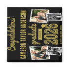 2026 Gold Sketch 4 Photo Congrats Graduation Party