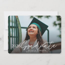 2026 Graduate Custom Photo Overlay Graduation Anno Announcement