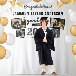 2026 Graduate Sketch Graduation 4 Photo Backdrop