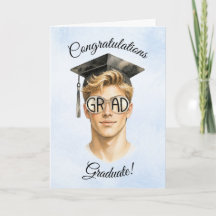 2026 Graduation Card for Him