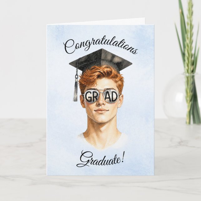 2026 Graduation Card for Him (Front)