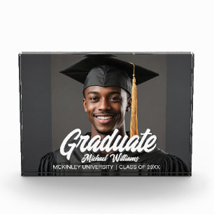 2026 Graduation Modern Graduate Photo Block