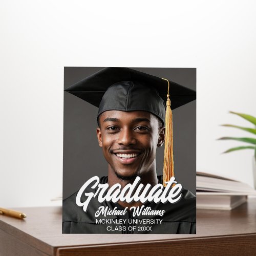 2026 Graduation Party Photo Modern Graduate