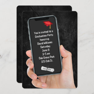 2026 Graduation Party Text Message   Invitation